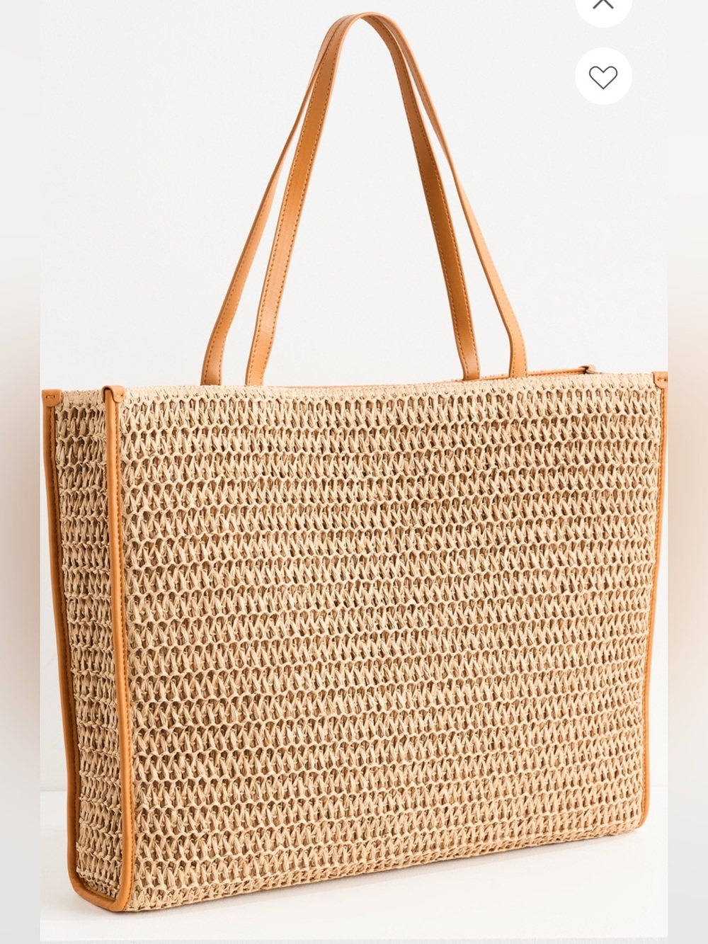 SIMONMILLER Raffia Embroidered Logo Studio Tote - Picture 3 of 8